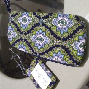 NWOT Vera Bradley Cambridge travel pouch and luggage tag